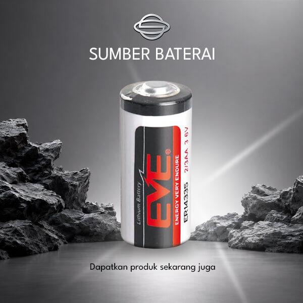 Baterai EVE ER14335 2/3AA 3.6V Lithium