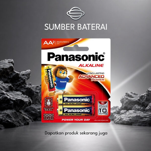 Baterai Panasonic AAA Alkaline 2 pcs