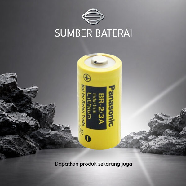 Baterai Panasonic BR-2/3A Lithium 3Volt