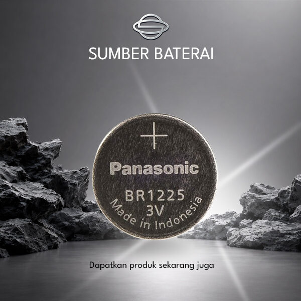 Baterai Panasonic BR1225 Lithium 3V Original