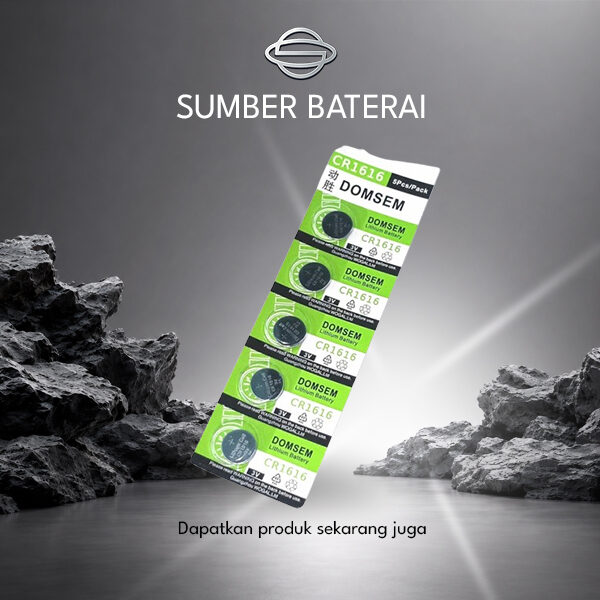 Baterai Panasonic CR 1612 Lithium 3V 1 pcs