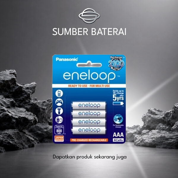 Baterai Panasonic Eneloop A3 800mAh isi 4 Original