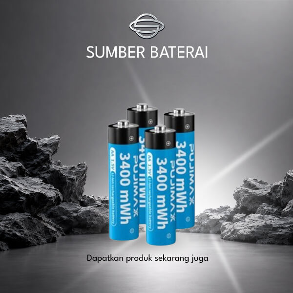 Baterai Pujimax AA 3400 mWh LITIUM 1.5 Volt 1 pcs