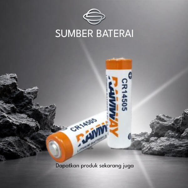 Baterai Ramway CR14505 Lithium Battery 3.0V Size AA