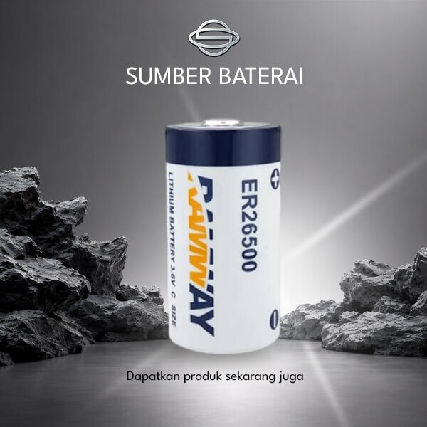 Baterai Ramway ER 26500 Size C Lithium 3.6V