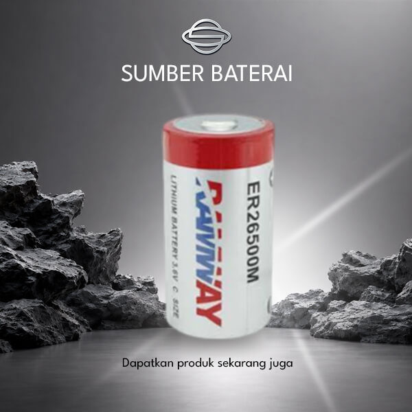 Baterai Ramway ER 26500M Size C Lithium 3.6V