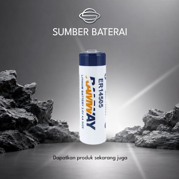 Baterai Ramway ER14505 3.6Volt size AA Lithium Battery