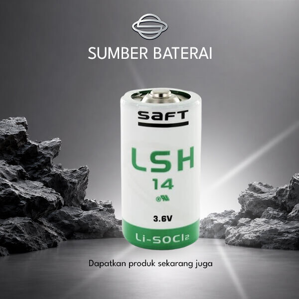 Baterai Saft LSH 14 Size C 3.6 V Lithium