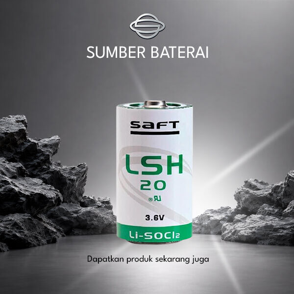 Baterai Saft LSH 20 3.6Volt Rp 534.150
