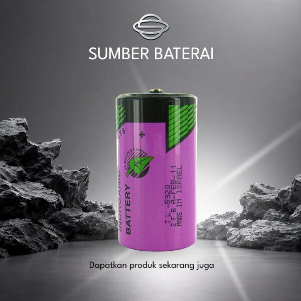 Baterai Tadiran Size D Lithium 3.6 Volt