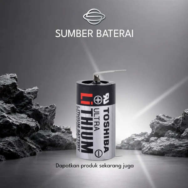 Baterai Toshiba ER17330 3,6Volt Lithium Battery