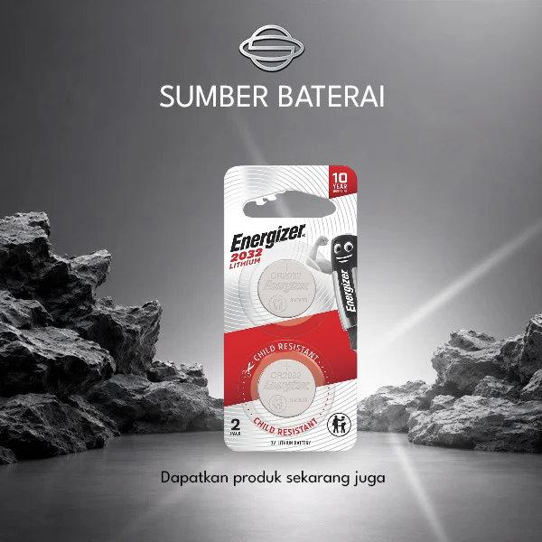 Baterai Energizer 2032 Lithium Bp2 3Volt