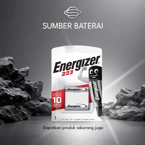 Baterai Energizer CRP2 Lithium 6Volt