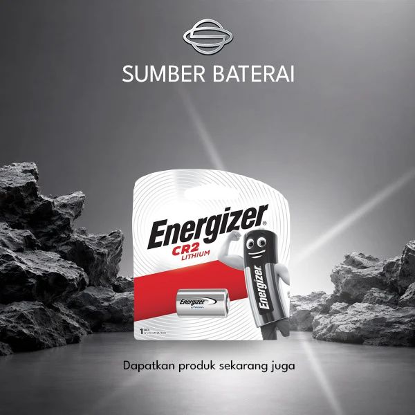 Baterai Energizer CR 2 Bp1 Lithium 3Volt