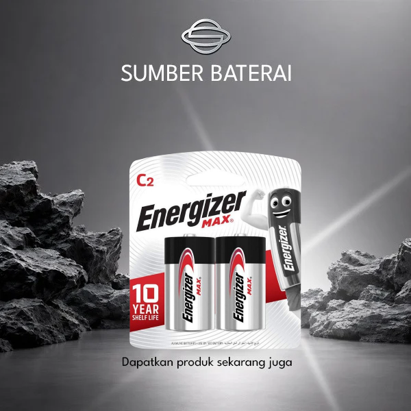 Baterai Energizer Size C Bp2