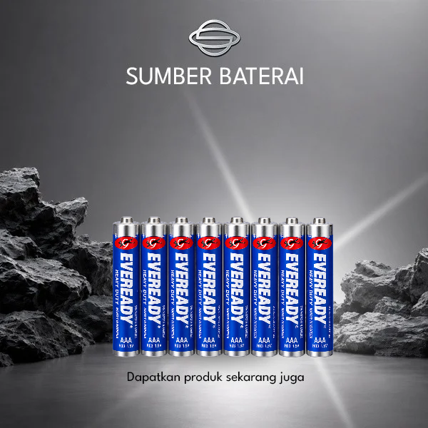 Baterai Eveready AA Biru Bp24