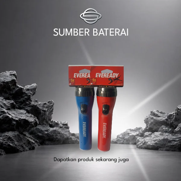 Senter Eveready LC1L2D 2XD Tanpa Baterai