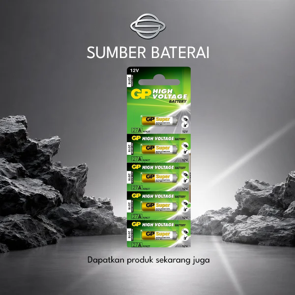 Baterai GP Alkaline Super 27A/1Pcs