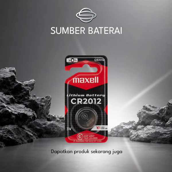 Baterai Maxell CR 2012 3Volt/1pcs