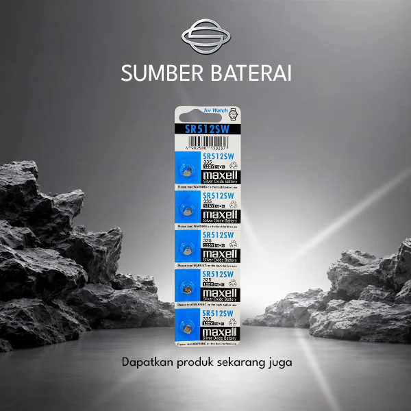 Baterai Maxell SR512SW 1,55Volt