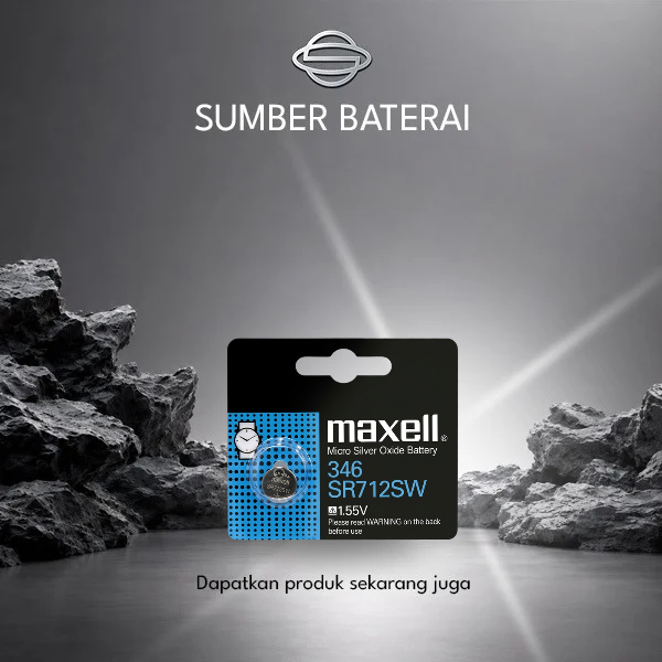 Baterai Maxell SR712SW 1,55Volt/1pcs