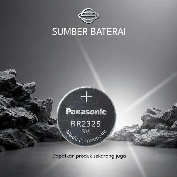 Baterai Panasonic BR 2325 3Volt Bp1