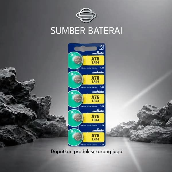Baterai Murata LR44 3Volt /1pcs