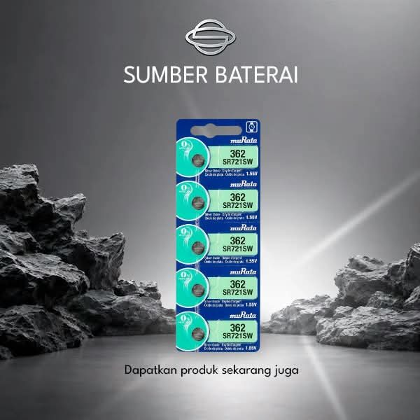 Baterai Murata SR721SW 1,55Volt /1pcs