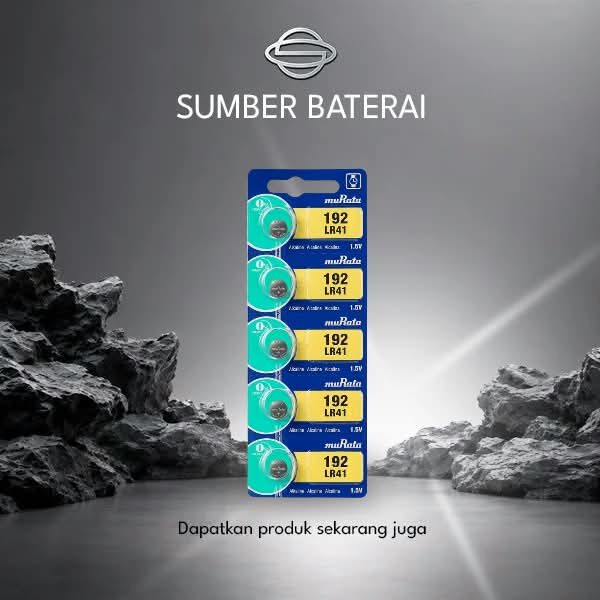 Baterai Murata LR41 3Volt /1pcs