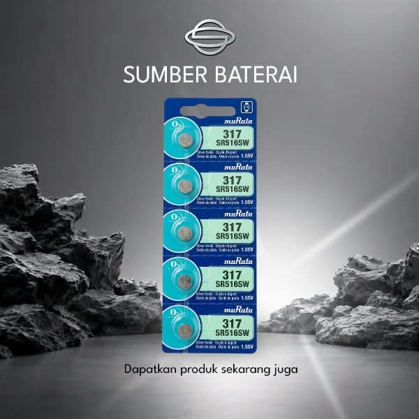 Baterai SR516SW 1,55Volt /1pcs