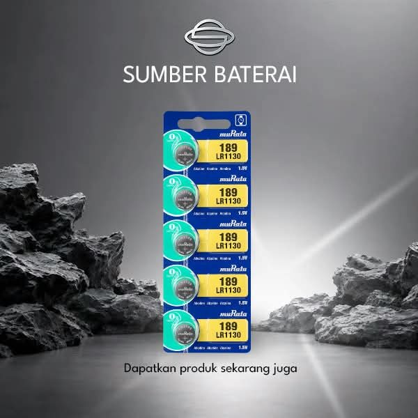 Baterai Murata LR1130 3V /1pcs