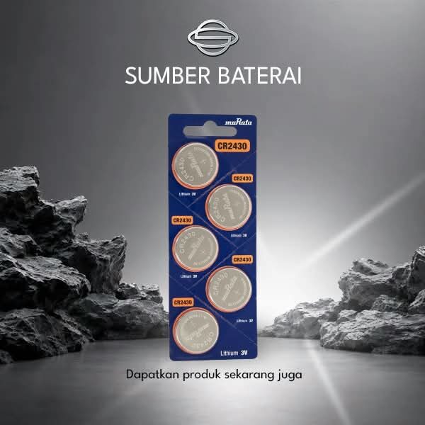Baterai Murata CR2430 3Volt /1pcs